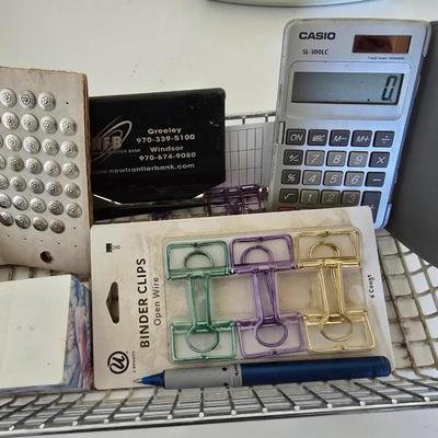 Office Essentials Lot – HP Monitor, Calculator, Brother Label Maker, and More