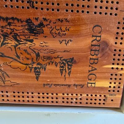 Vintage Cribbage Board Trio – Wood Boards + CribbageMaster Set