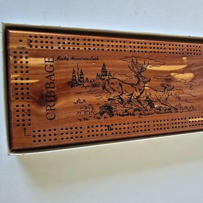 Vintage Cribbage Board Trio – Wood Boards + CribbageMaster Set