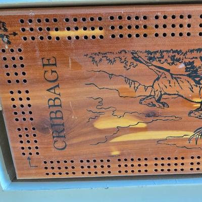 Vintage Cribbage Board Trio – Wood Boards + CribbageMaster Set