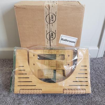 Bath Accessories-NIB Moen Shower Head, Squatty Potty and More! (PB-KD)