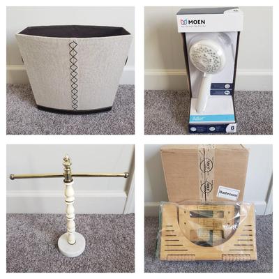 Bath Accessories-NIB Moen Shower Head, Squatty Potty and More! (PB-KD)