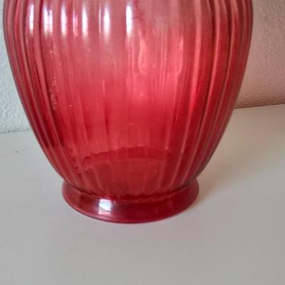 Vintage Home Décor & Party Lite Candle Set – Metal Pastel Floral Iris wall hanging & Pink Glassware