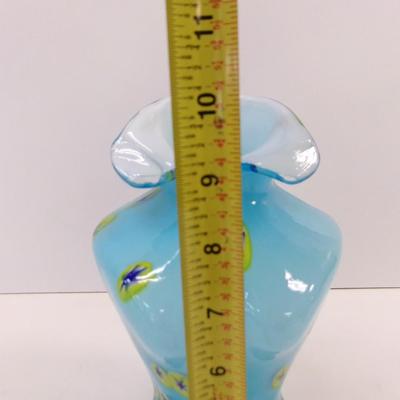 Murano Art Glass Lady's Torso Hand Blown Approx 10" Tall #15