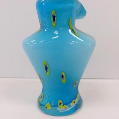 Murano Art Glass Lady's Torso Hand Blown Approx 10" Tall #15