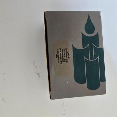 Scented Party Lite candles and glass tulip votives