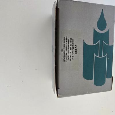 Scented Party Lite candles and glass tulip votives