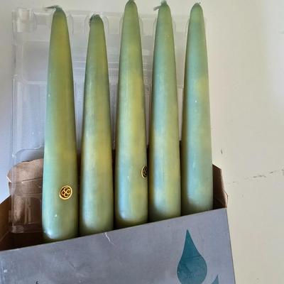 PartyLite Retired St. Tropez 3 wick in ceramic candle with PartyLite Candle Mixed Candle lot