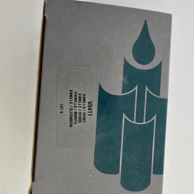 PartyLite Retired St. Tropez 3 wick in ceramic candle with PartyLite Candle Mixed Candle lot