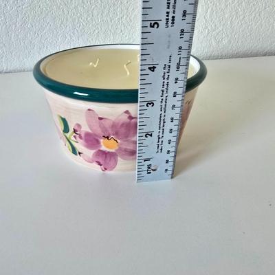 PartyLite Retired St. Tropez 3 wick in ceramic candle with PartyLite Candle Mixed Candle lot