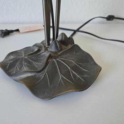Vintage Lily Pad Lamp – 3-Light Calla Lily Design