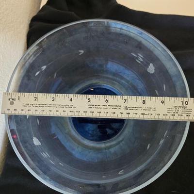 Princess house bowl with 4 smaller serving bowls - Heritage Collection etched design