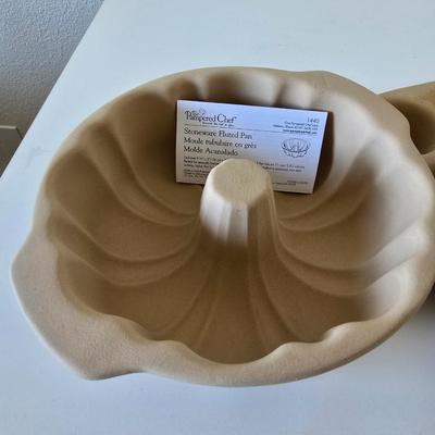 Pampered Chef Stoneware Bakeware Set