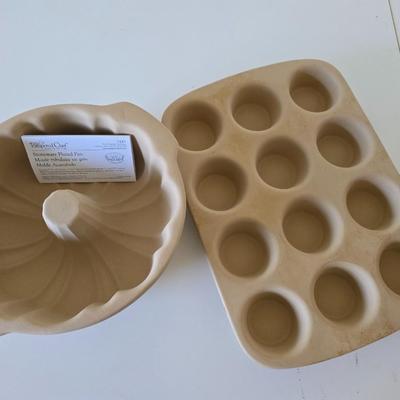Pampered Chef Stoneware Bakeware Set