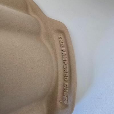 Pampered Chef Stoneware Bakeware Set