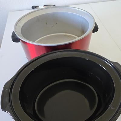 Elite Gourmet Slow Cooker – Red (6 Quart)