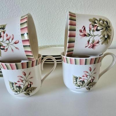 Lenox "Herbal Garden" – European Garden Collection – 20-Piece Dinnerware Set