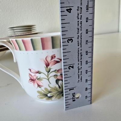 Lenox "Herbal Garden" – European Garden Collection – 20-Piece Dinnerware Set