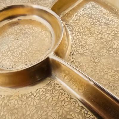 Antique RS Germany Pickard-Style Gold Etched Serving Set