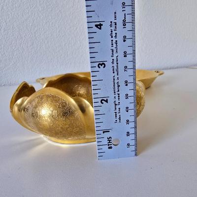 Antique RS Germany Pickard-Style Gold Etched Serving Set