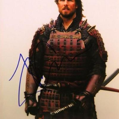 Tom Cruise signed promo photo