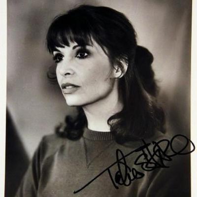 Talia Shire signed Rocky photo