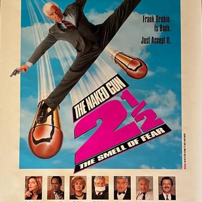 Naked Gun 2 1/2 The Smell of Fear 1991 original movie poster