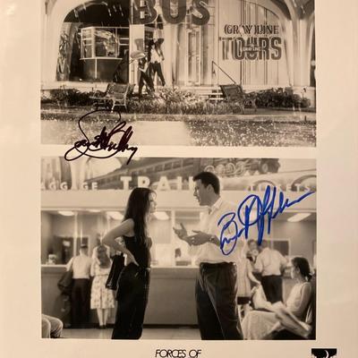 Forces of Nature Ben Affleck and Sandra Bullock signed movie photo