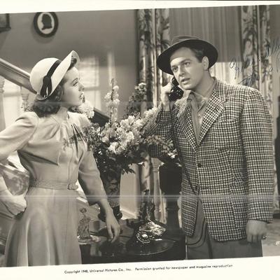 Rand Brooks Signed Movie Photo