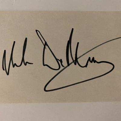 Risky Business Rebecca De Mornay signature cut