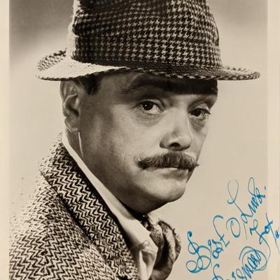 Bernard Fox signed photo
