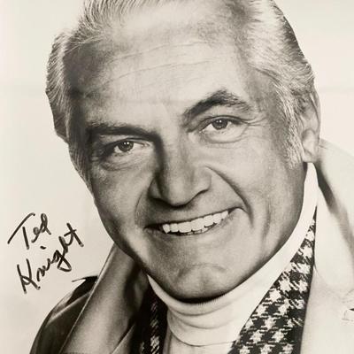 Caddyshack Ted Knight signed photo
