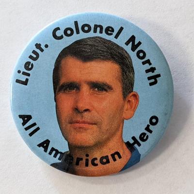 Lieut. Col. North All American Hero Pin