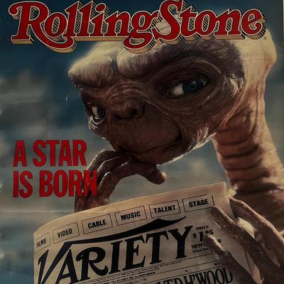 Rolling Stone original 1982 E.T. poster