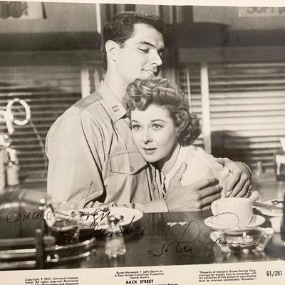 Back Street John Gavin signed movie photo