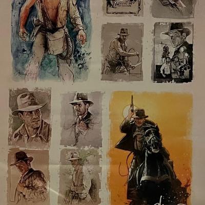 Indiana Jones And The Kingdom Of The Crystal Skull original mini poster