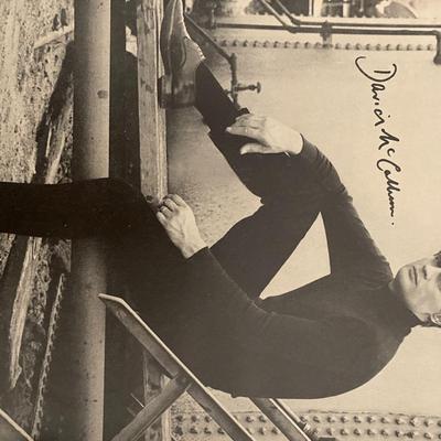 David McCallum Signed McCallum and Vaughn Magazine.