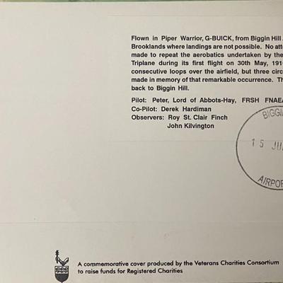 Owen Reynolds Tracy signed First Day Cover