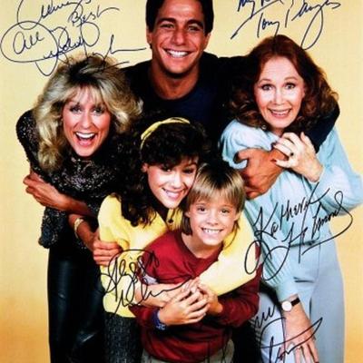 Who's the Boss? cast signed photo