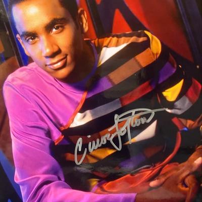 Cirroc Lofton signed photo
