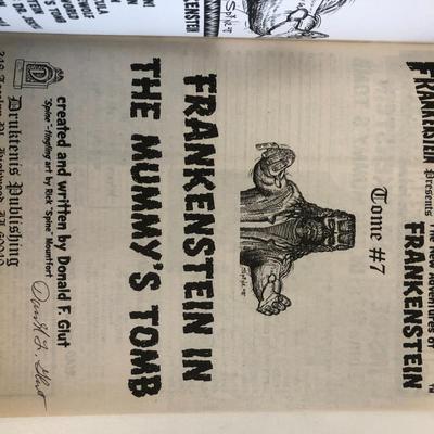 The New Adventures of Frankenstein Tome #7 Frankenstein In the Mummy's Tomb