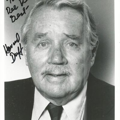 Red Canyon Howard Duff signed photo