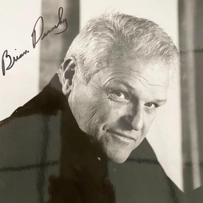 Brian Dennehy signed photo