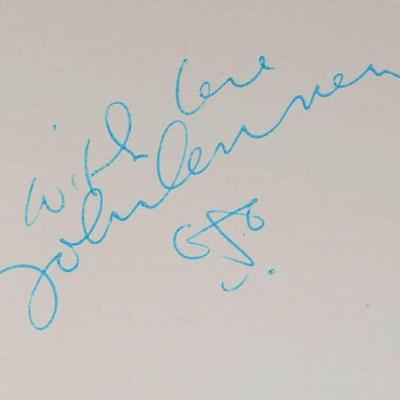 John Lennon signed Two Virgins album