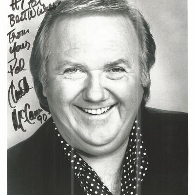 Chuck McCann signed photo