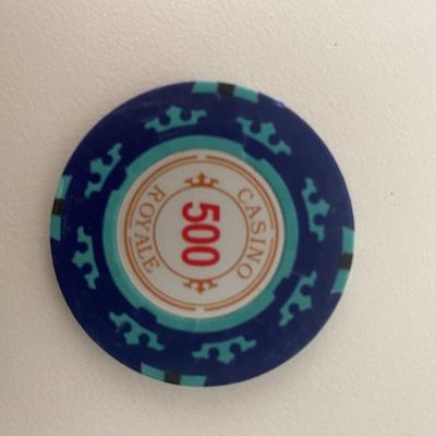 James Bond Casino Royale Replica poker chip