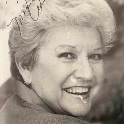 Maxine Andrews Signed Photo