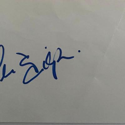 Hoarding Eleven Peter English original signature
