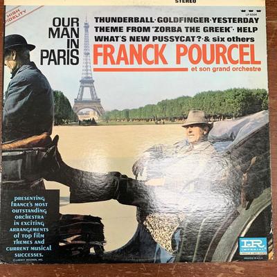 Franck Pourcel And His Orchestra Our Man In Paris Album
