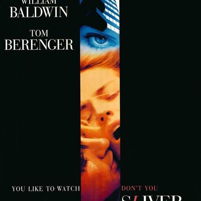 Sliver 1993 original one sheet movie poster
